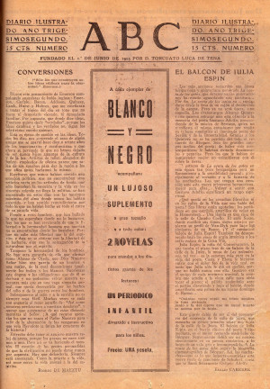 Número 10342 - 1936 - 07 - 17 Blanco y Negro suplemento.jpg
