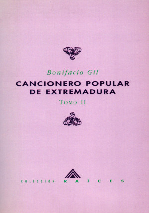 Cancionero popular de Extremadura - Tomo II.jpg