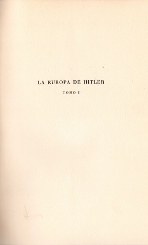 La Europa de Hitler - Tomo I.jpg